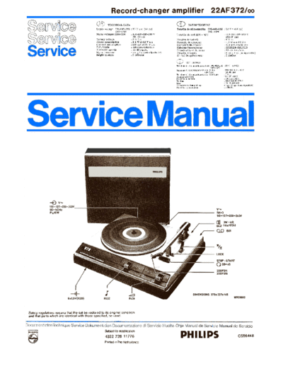 Philips ve   af 372 service en es it  Philips Audio AF 372 ve_philips_af_372_service_en_es_it.pdf