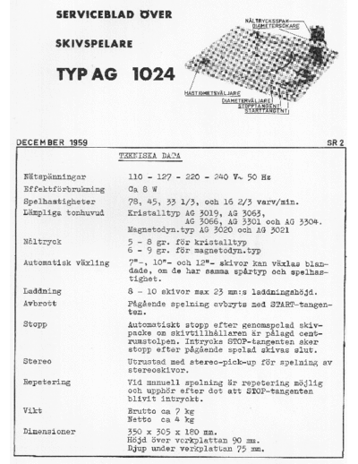 Philips AG1024 Turntable 1959  Philips Audio AG1024 PHILIPS_AG1024_Turntable_1959.pdf