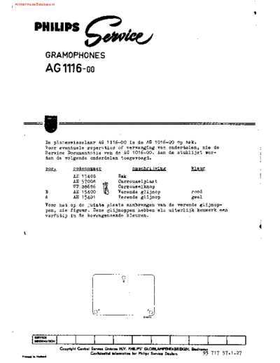 Philips AG1116  Philips Audio AG1116 AG1116.pdf