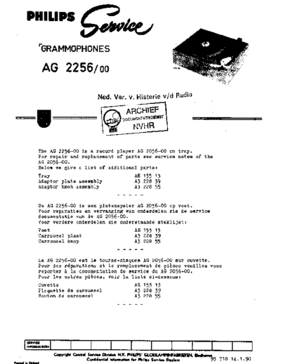 Philips AG2256  Philips Audio AG2256 Philips_AG2256.pdf