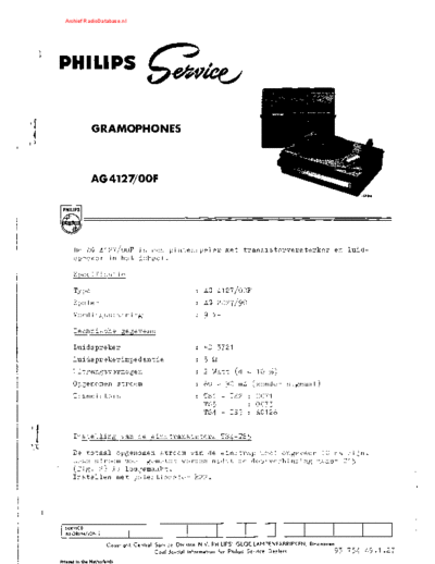 Philips AG4127  Philips Audio AG4127 AG4127.pdf