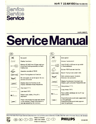 Philips hfe   ah180 service supp en de fr nl  Philips Audio AH180 hfe_philips_ah180_service_supp_en_de_fr_nl.pdf