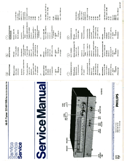 Philips hfe   ah186 service en de fr  Philips Audio AH186 hfe_philips_ah186_service_en_de_fr.pdf