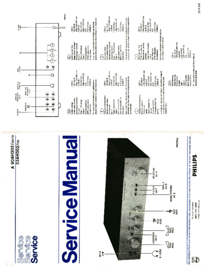 Philips hfe philips ah302 service en de fr nl  Philips Audio AH302 hfe_philips_ah302_service_en_de_fr_nl.pdf