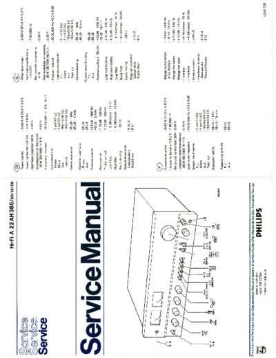 Philips hfe philips ah386 en de fr nl  Philips Audio AH386 hfe_philips_ah386_en_de_fr_nl.pdf