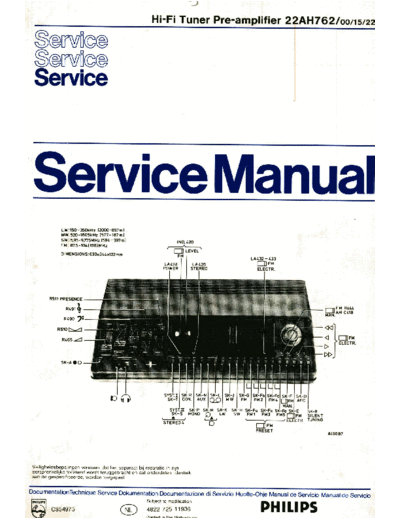 Philips hfe   ah762 service nl  Philips Audio AH762 hfe_philips_ah762_service_nl.pdf