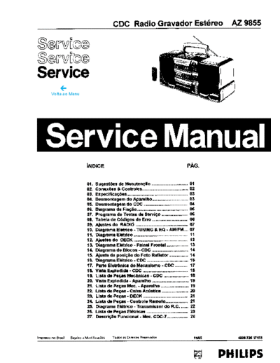 Philips AZ+9855  Philips Audio AZ9855 AZ+9855.pdf