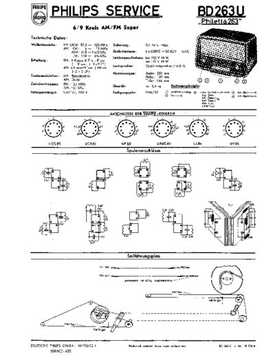 Philips philips bd263u philetta 263 sm  Philips Audio BD263U philips_bd263u_philetta_263_sm.pdf