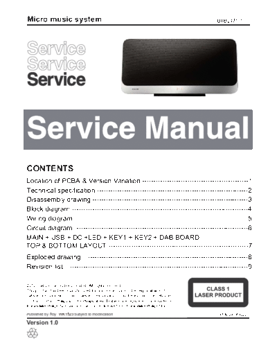 Philips service  Philips Audio BTB2470 service.pdf