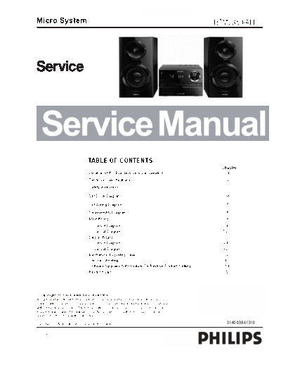 Philips service  Philips Audio BTM2360 service.pdf