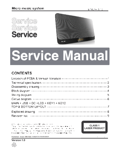 Philips service  Philips Audio BTM2460 service.pdf