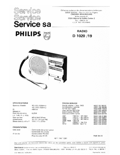 Philips d 1020  Philips Audio D1020 d 1020.pdf