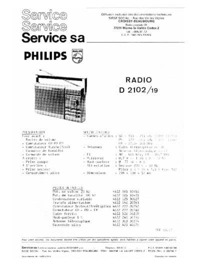 Philips d 2102  Philips Audio D2102 d 2102.pdf