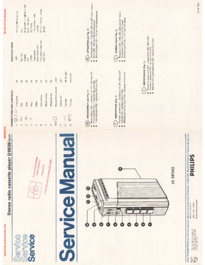 Philips philips d 6638  Philips Audio D 6638 philips_d_6638.pdf