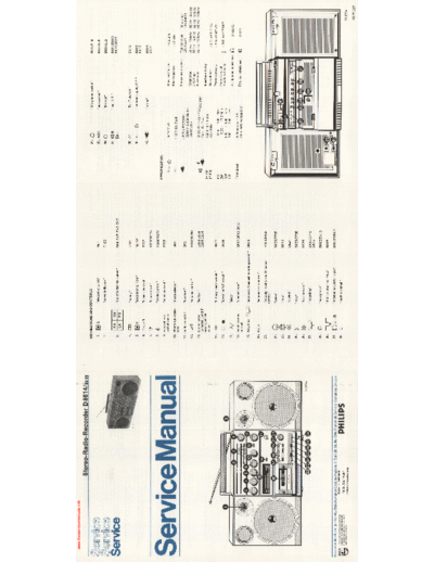 Philips d8614 sm  Philips Audio D8614 philips_d8614_sm.pdf