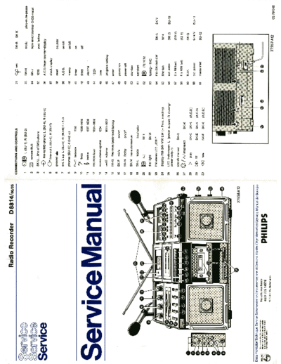 Philips hfe philips d8814 service en de fr nl it  Philips Audio D8814 hfe_philips_d8814_service_en_de_fr_nl_it.pdf