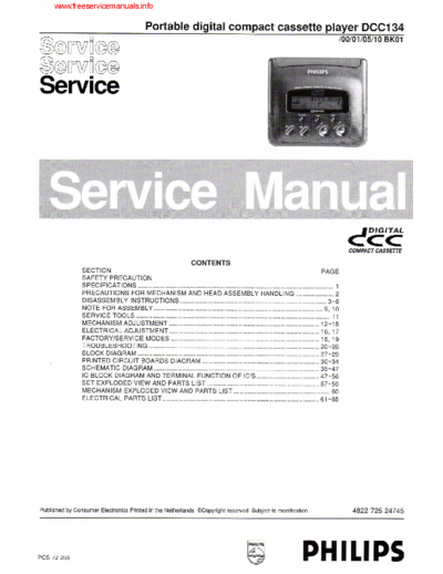 Philips dcc134  Philips Audio DCC134 dcc134.pdf