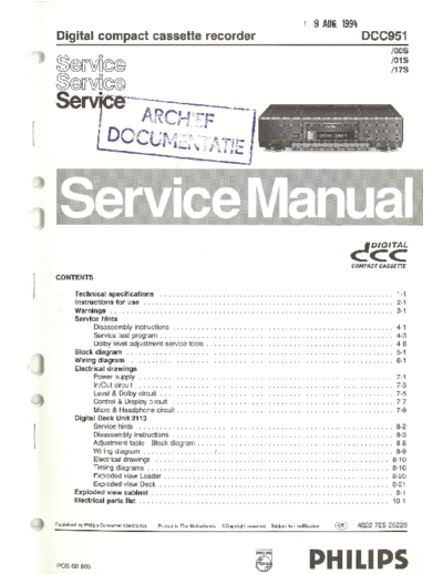 Philips DCC951.part3  Philips Audio DCC951 DCC951.part3.rar