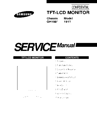 Samsung Samsung GH19BS  Samsung Monitor Monitor Samsung_GH19BS.rar