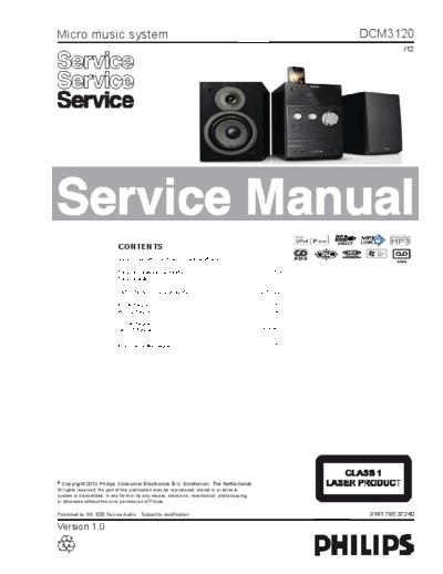 Philips dcm3120  Philips Audio DCM3120 dcm3120.pdf