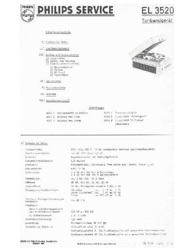 Philips el3520  Philips Audio EL3520 el3520.pdf
