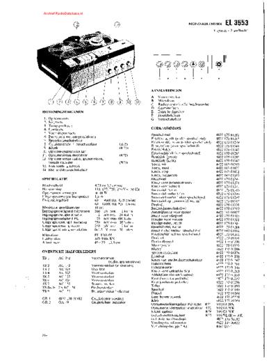 Philips EL3553  Philips Audio EL3553 EL3553.pdf