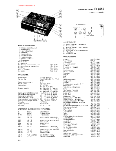 Philips EL3555  Philips Audio EL3555 EL3555.pdf