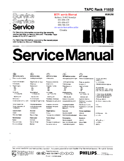 Philips Philips-F-1552-Service-Manual  Philips Audio F1552 Philips-F-1552-Service-Manual.pdf