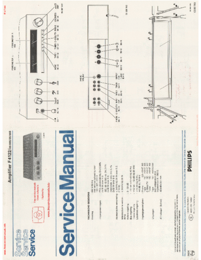 Philips f4122  Philips Audio F4122 f4122.pdf