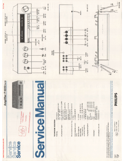 Philips f4222  Philips Audio F4222 f4222.pdf