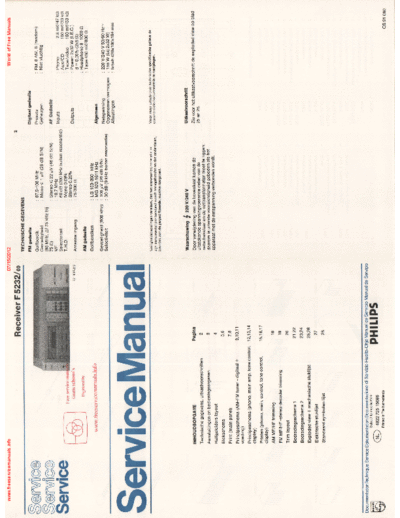 Philips f5232  Philips Audio F5232 f5232.pdf