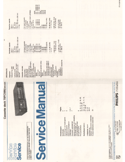 Philips hfe philips fc566 service nl  Philips Audio FC566 hfe_philips_fc566_service_nl.pdf