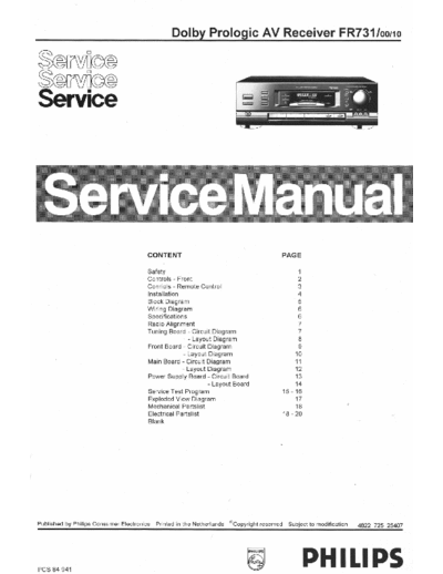 Philips hfe   fr731 service en  Philips Audio FR731 hfe_philips_fr731_service_en.pdf