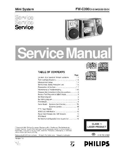 Philips Philips FWC-390 21 21m 22 30 33 34 sm  Philips Audio FW-C390 Philips_FWC-390_21_21m_22_30_33_34_sm.pdf