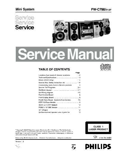 Philips philips fw c798 201  Philips Audio FW-C798 philips_fw_c798_201.pdf
