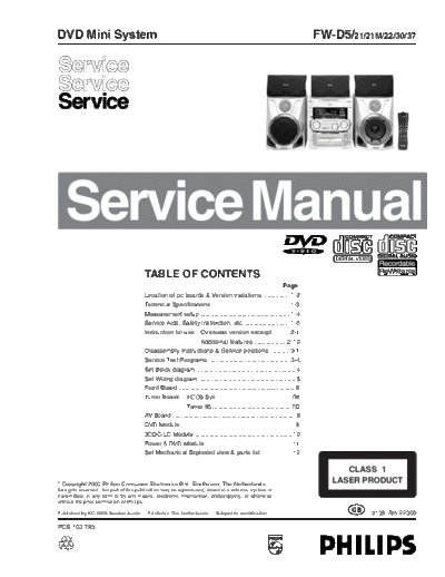 Philips philips fw-d5  Philips Audio FW-D5 philips_fw-d5.pdf