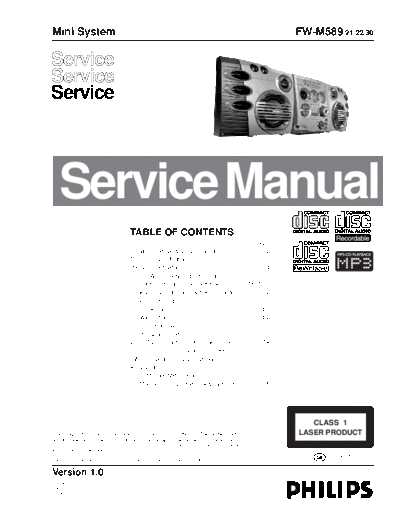 Philips philips fw-m589 ver1.0  Philips Audio FW-M589 VER1.0 philips_fw-m589_ver1.0.pdf