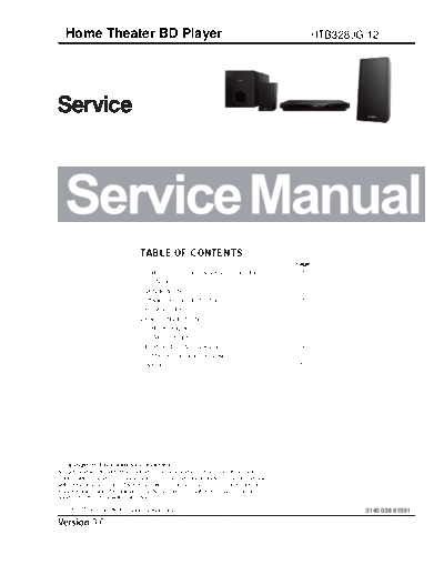 Philips service  Philips Audio HTB3280G service.pdf