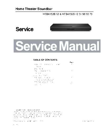 Philips service  Philips Audio HTB4150B service.pdf