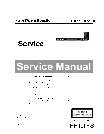 Philips service  Philips Audio HTB5151K service.pdf