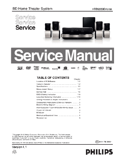 Philips service  Philips Audio HTB9550D service.pdf