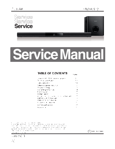 Philips service  Philips Audio HTL3142S service.pdf