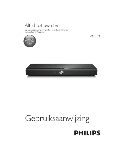 Philips htl4111b 12 dfu nld  Philips Audio HTL4111B12 htl4111b_12_dfu_nld.pdf