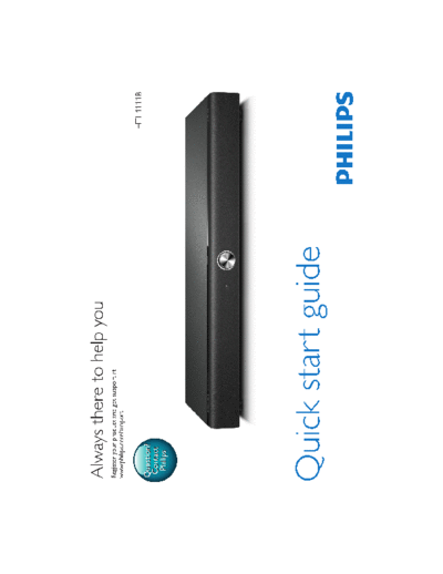 Philips htl4111b 12 qsg nld  Philips Audio HTL4111B12 htl4111b_12_qsg_nld.pdf