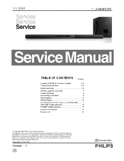 Philips service  Philips Audio HTL5140 service.pdf