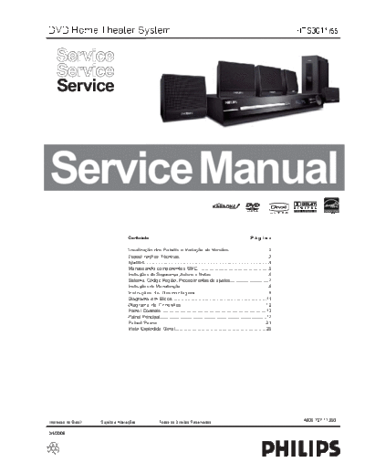 Philips Philips HTS3011 55  Philips Audio HTS3011-55 Philips_HTS3011_55.pdf