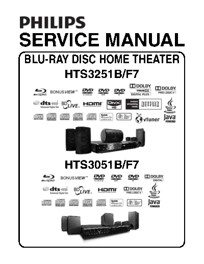 Philips HTS3251BF7 SB-KL-EX-SI 1319707890  Philips Audio HTS3051 HTS3251BF7_SB-KL-EX-SI_1319707890.pdf
