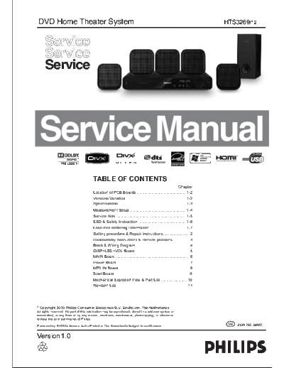 Philips HTS326912 ET-SB-EX-SI 1284634394  Philips Audio HTS3269 HTS326912_ET-SB-EX-SI_1284634394.pdf