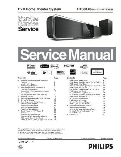 Philips HTS8140 ET-SB-EX-SI 1242384304  Philips Audio HTS8150 HTS8140_ET-SB-EX-SI_1242384304.pdf