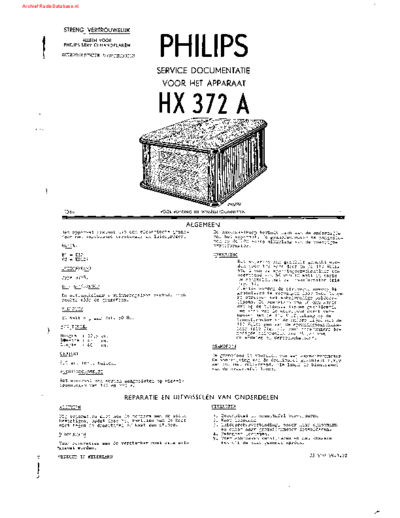 Philips HX372A  Philips Audio HX372A HX372A.pdf